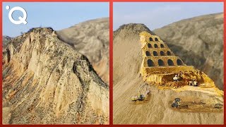 Man builds an Amazing Farmhouse inside a Mountain