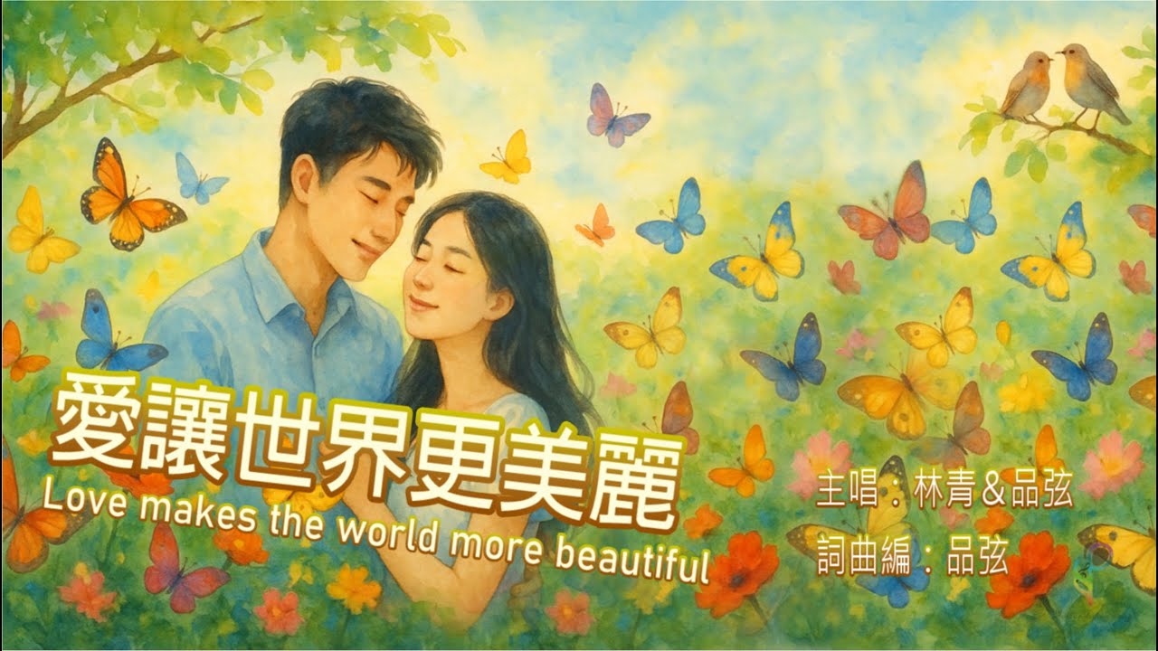 ☆愛讓世界更美麗｜林青＆品弦｜Love makes the world more beautiful｜by 品弦釀的歌