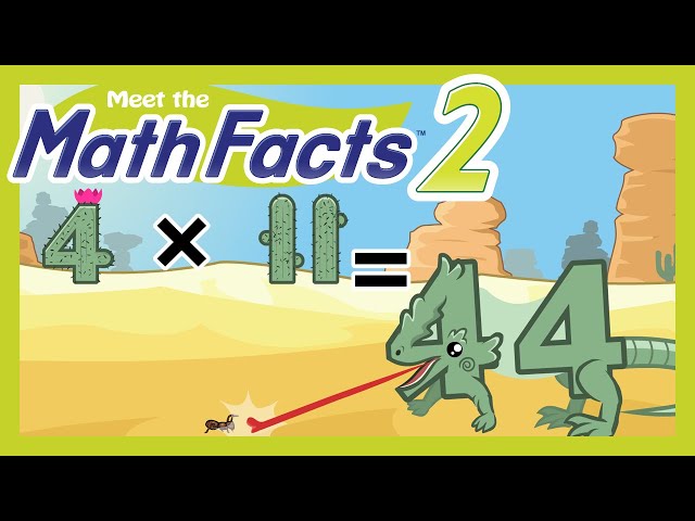 meet the math facts multiplication division 4 x 11