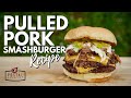 Pulled Pork SmashBurger Recipe - How to make Smash Burgers at home