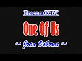 One of us karaoke  song by joan osborne