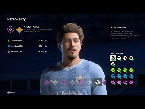 EA SPORTS FC 24 - Career Deep Dive Pitch Notes - Player Personality 2.0