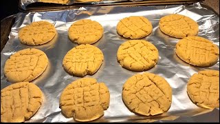 Soft Peanut Butter Cookies ‼