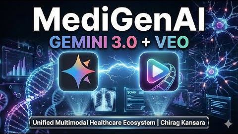 *MediGenAI: Unified Multimodal Healthcare with Gemini 3.0 & Veo