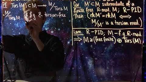 Lecture 22. Structure of finitely generated modules over PIDs and applications