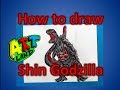 How to draw Shin Godzilla