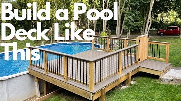 How to Build a Code Approved Deck next to an Above Ground Pool