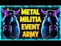 New Metal Militia Event ⭐⭐⭐ Troops Composition with Army Copy Link for Th9, Th10, Th11 2021 in CoC