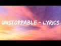 Sia  unstoppable lyrics  ed sheeran  rema selena gomez  mix lyrics