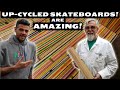 Up-Cycled Skateboards with Professor Schmitt!!!
