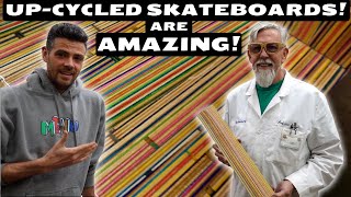 UpCycled Skateboards with Professor Schmitt!!!