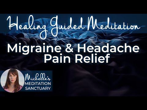 Guided Meditation for Migraine Relief & Headache Pain | THE HEALING VILLA | Hypnosis to Release Pain