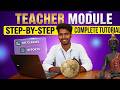 Teacher Module in School ERP | Tracking Academy ERP Demo | Smart Teacher Management System