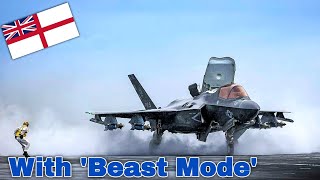 Flying In 'Beast Mode', British carrier deploys fully loaded F-35Bs in US deployment