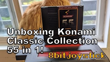 Unboxing the Konami 8 Bit NES Game Classic Collection - 55 in 1! - 8bitjoystick