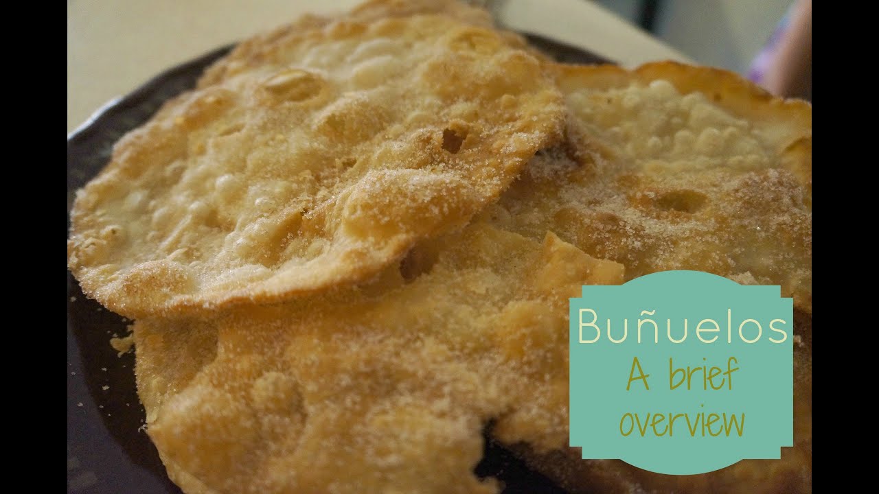 What is a recipe for Mexican bunuelos?