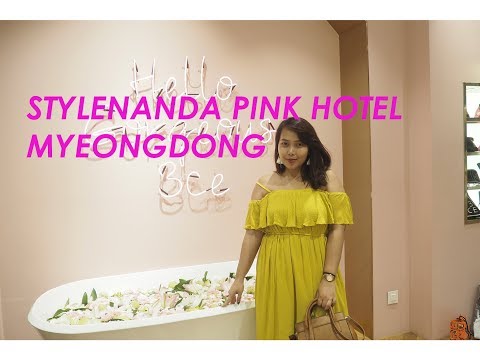 STYLENANDA PINK HOTEL IN MYEONGDONG, SEOUL!