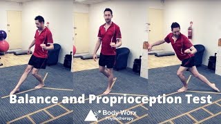 Balance and Proprioception Test - BodyWorx Physiotherapy Newcastle