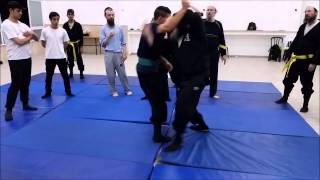 נינג'וטסו ישראל אומנות הנינג'ה חלק 55 בני ברק סכין 1