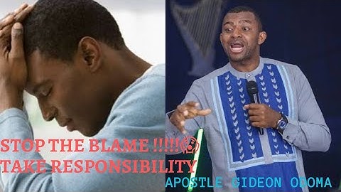 Stop the Blame Game !!😱 Take Responsibility for your Life #gospel #inspirational #apostle #life