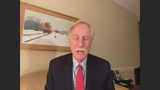 Celebrity Sen. Angus King says federal government has not ramped up enough coronavirus testing Profile