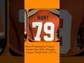 New Philadelphia Flyers Carter Hart NHL Hockey Jersey Youth Kids L 10/12 NWT