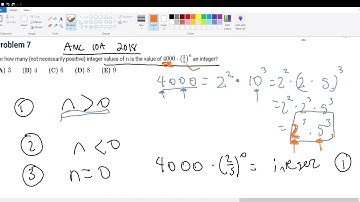 AMC 10A Problem 7. 2018