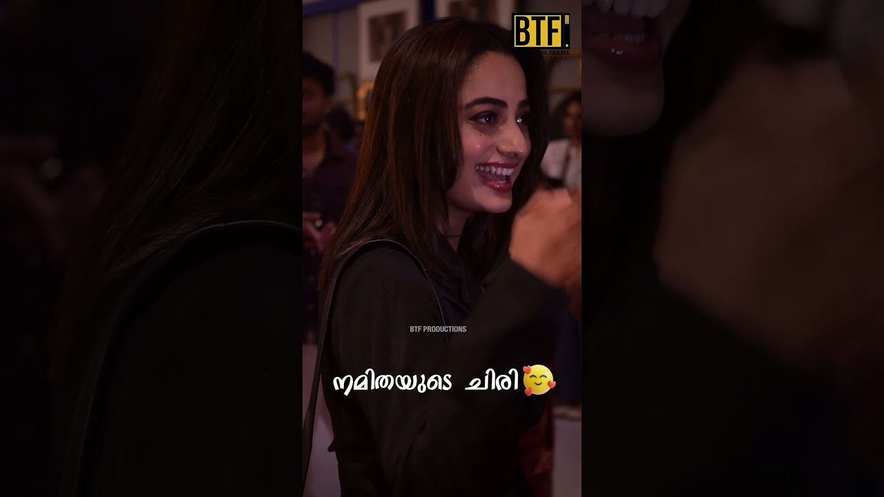 Namitha Pramod’s Heartwarming Smile | Candid Moments & Viral Clips