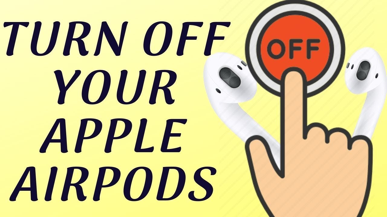 Vedrørende Allerede stereoanlæg 2 Tips to Turn Off Airpods when not using & Outside of Case - YouTube