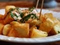 Patatas Bravas -- Crispy Potatoes with Spicy Garlic & Chili Aioli