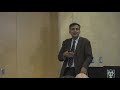 Yates Lecture: Mihir A. Desai on connections between finance and the humanities