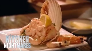 Gordon Shocked by Prawn Cocktail Decoration - Kitchen Nightmares