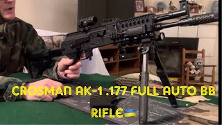 Crosman AK1 Automatic BB Rifle🇷🇺
