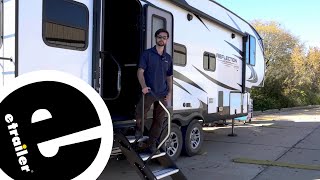 Lippert SolidStep Manual RV Steps Entry Assist Handrail Install - 2021 Grand Design Reflection 150 F