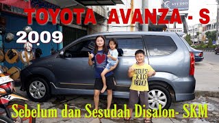 Project kali ini adalah Salon Total Toyota Avanza yang kondisinya dipenuhi jamur baretan dan swirl m. 