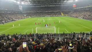 Enner Valencia Penaltı Golü | Fenerbahçe 1-0 Sevilla | 16 Mart 2023 | Tribün Çekim