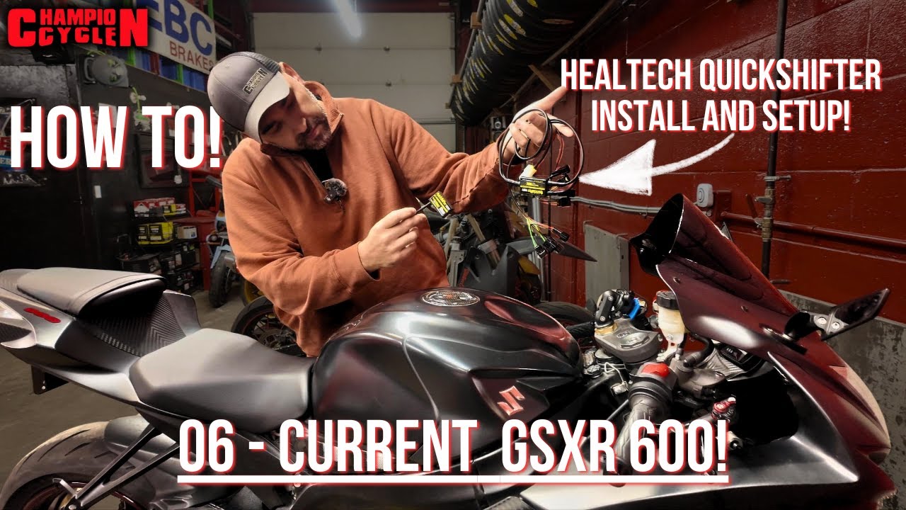 Unlock Your GSXR: Easiest Healtech Quickshifter Install! - YouTube