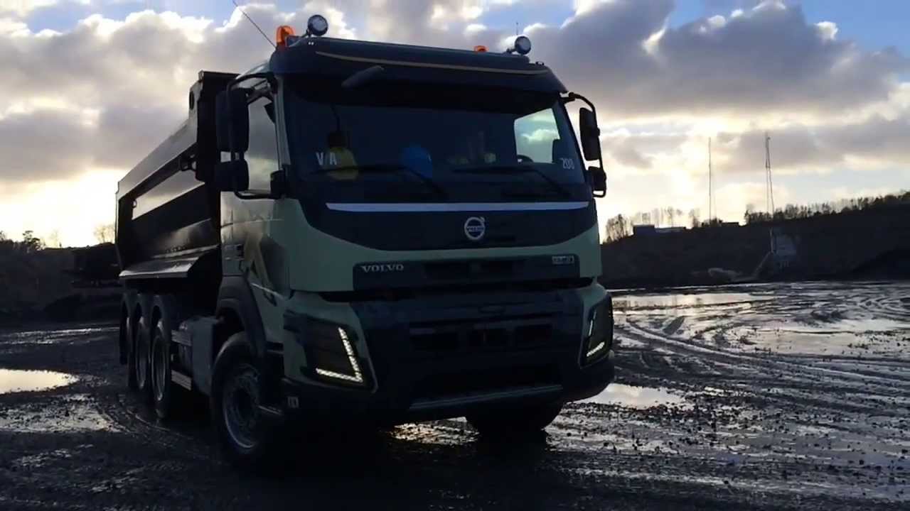 Testdrive of the new Volvo FMX. 13-11-2013 - YouTube