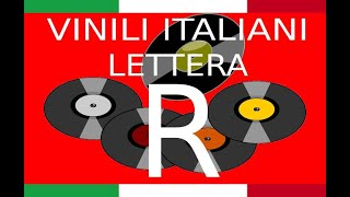 La Collezione Dei Miei Vinili Italiani Con La Lettera R