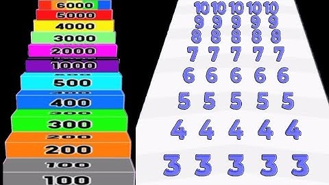 Lets Play Super Satisfying Math Game - Number Run Vs Number Merge Plus And Run