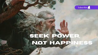 The Nietzschean Mean of Self-Mastery - You Should Seeking Power Rather than Happiness