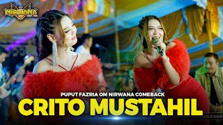CRITO MUSTAHIL (Mung) - Puput Fazria Ratu Pitik Pitik'an - OM NIRWANA COMEBACK Live Karanganyar SOLO