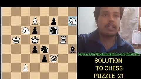 Chess Puzzle 22:How to checkmate the king in 2 moves?#puzzles