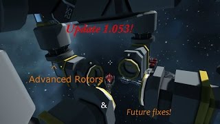 Space Engineers Update 1.053: Advanced Rotors and Bug Fixes