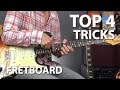 TOP 4 Tricks to DOMINATING The Fretboard