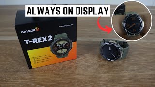 Amazfit T Rex 2 How to Set Always ON Display