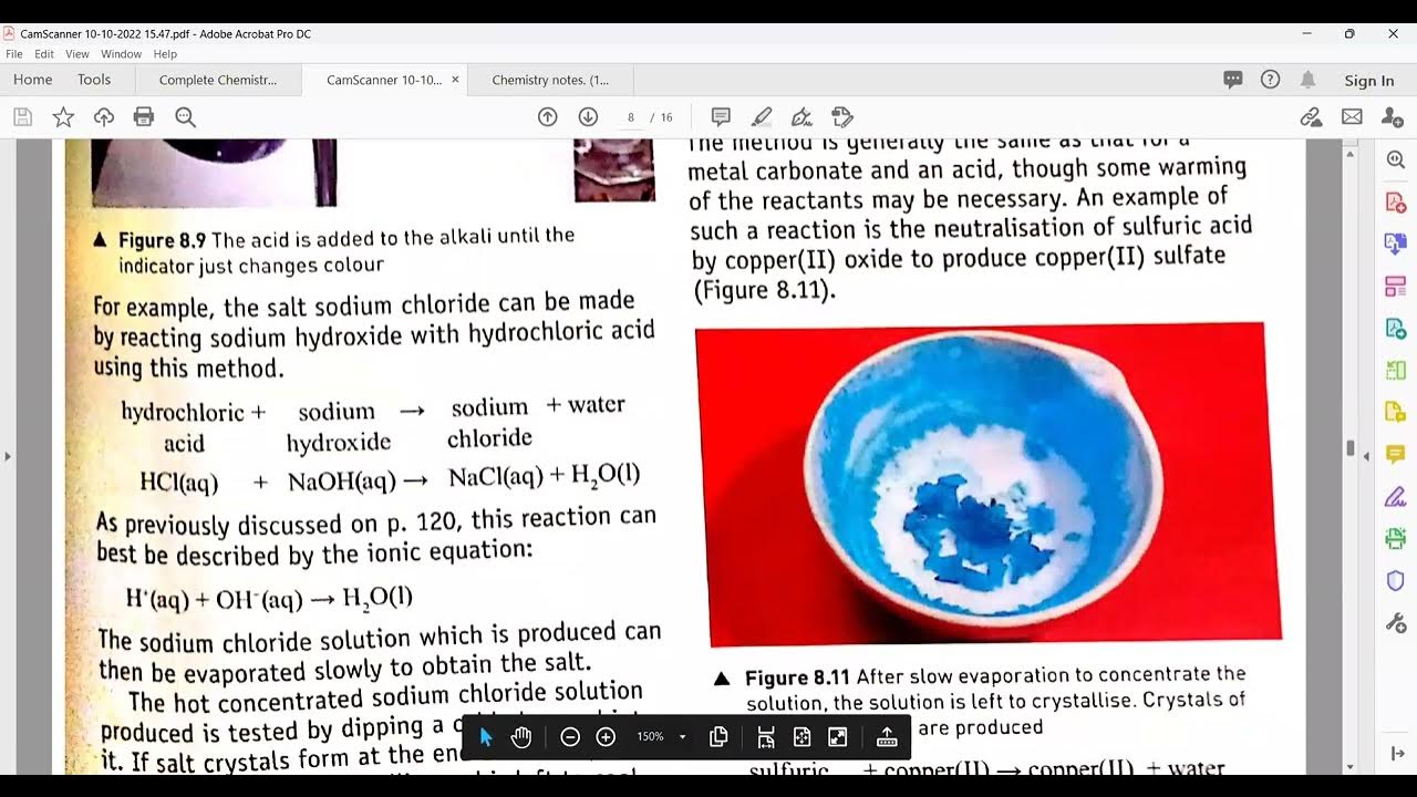 IGCSE Titration Preparation and Testing of insoluble Salts YouTube