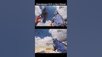 Peacekeeper MK2 - 3 years Old vs New Reload animations in COD Mobile | Call of Duty Mobile