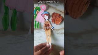 Part 2 Doll hairstyles 👸 #letsdodiy #diy #hairstyle #doll #papercraft #art #girl #barbie