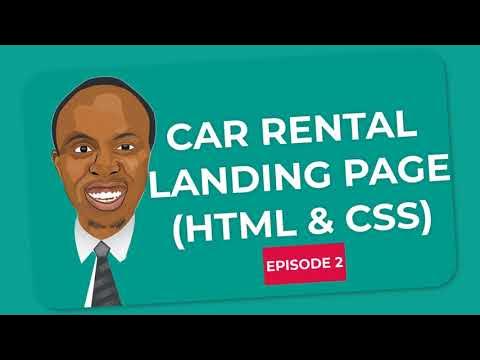 Responsive Car Rental Website Using HTML CSS and Javascript - YouTube